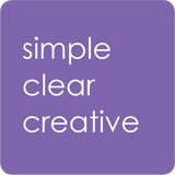 sinmple, clear, creative