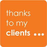 Thanks to my clients